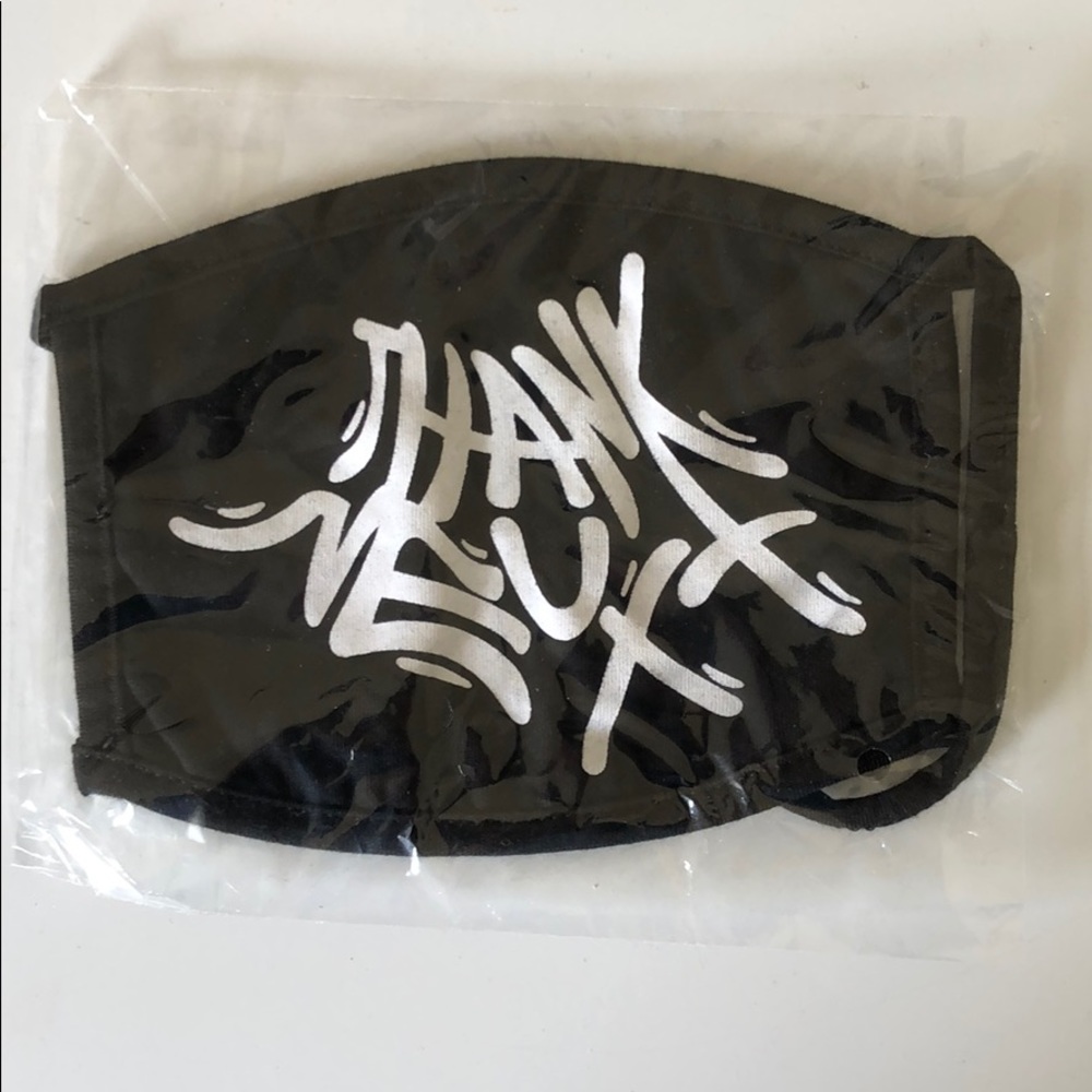 Ariana Grande (Black) Thank U Next Face Mask